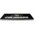 University of Colorado CU Logo on Black Universal Laptop 16.6in (13.4 x 9.7in) Skin